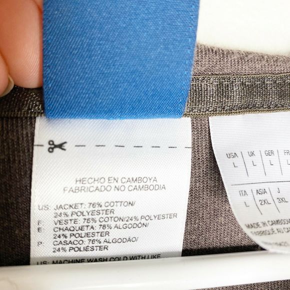 $10 SALE! Reebok Velvet Full Zip Hoodie Athletic Sweatshirt - Picture 6 of 6